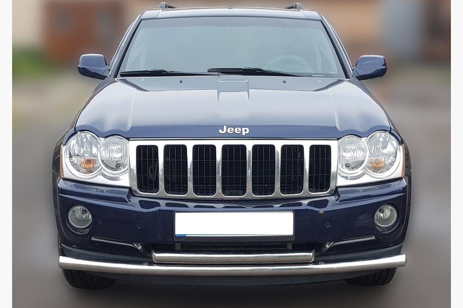 Jeep Grand Cherokee WK 2004–2010 Voorbeschermbeugel ST014 (RVS) Ø60/42 mm Image