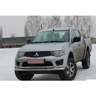 Voorbeschermbeugel ST014 (RVS) Mitsubishi L200 2006–2015 foto 2