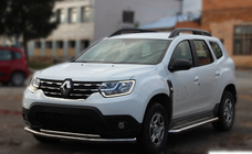 Renault Duster 2008–2017 Voorbeschermbeugel ST014 (RVS) foto 3