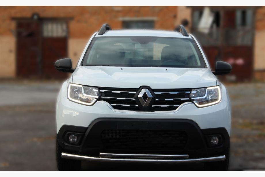 Renault Duster 2008–2017 Voorbeschermbeugel ST014 (RVS) Image