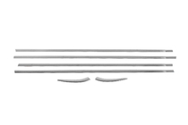 Peugeot 301 2012– RVS raamomlijsting 6 stuks, OmsaLine (met kwartierruit) foto 3