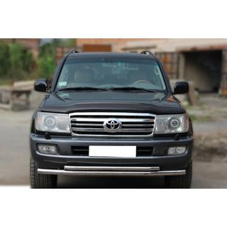 Voorbeschermbeugel ST014 (RVS) Toyota Land Cruiser 100 1998–2007 foto 1