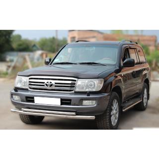 Voorbeschermbeugel ST014 (RVS) Toyota Land Cruiser 100 1998–2007 foto 2