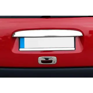 Sierlijst boven kenteken (1996-2002 1-deurs, RVS) Citroen Berlingo 1996–2008 foto 1
