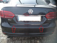 Volkswagen Jetta 2011–2018 Kofferbakrand (RVS) foto 1