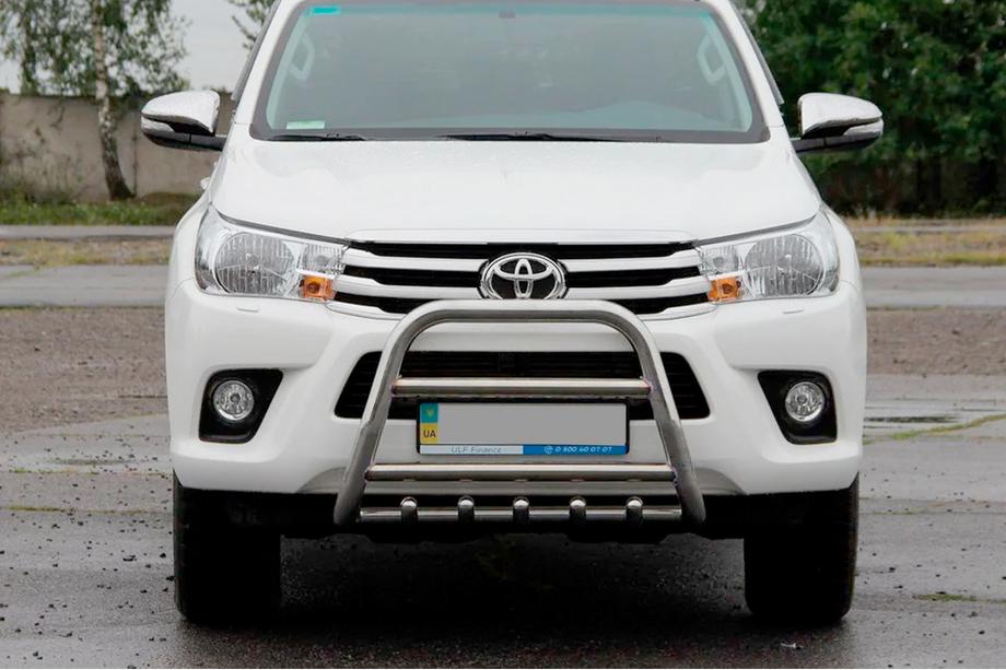 Toyota Hilux 2015– Bullbar QT006 (RVS) Image