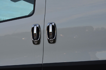 Opel Combo 2012–2018 RVS deurgreep covers en omlijsting (8-delig) foto 1