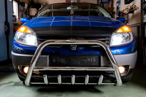 Renault Scenic/Grand 2003–2009 Bullbar WT003 (RVS) foto 2