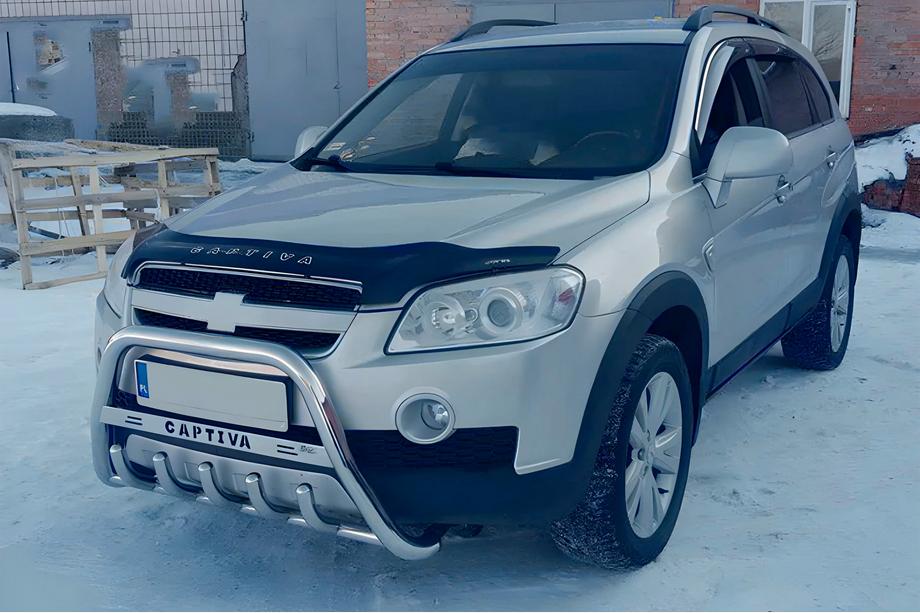 Chevrolet Captiva 2006–2019 Bullbar WT004 (RVS) Image