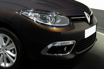 Renault Fluence 2009–2016 RVS sierlijsten voor mistlampen (2013↗, 2 stuks) foto 1