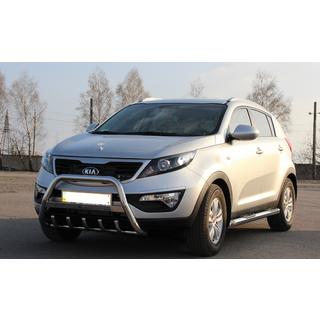 Bullbar WT004 (RVS) Kia Sportage 2010–2015 foto 3