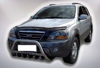 Kia Sorento I BL 2002–2009 Bullbar WT004 (RVS) foto 2
