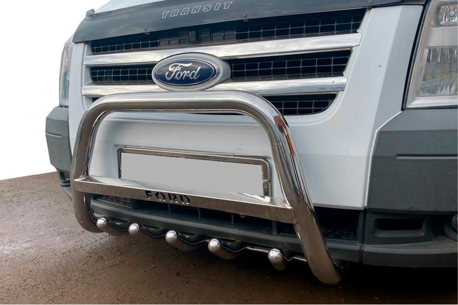 Ford Transit 2000–2014 Bullbar WT004 (RVS) Image