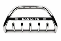 Hyundai Santa Fe 3 2012–2018 Bullbar WT004 (RVS) foto 1