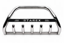 Hyundai H300, H1, Starex 2008–2020 Bullbar WT004 (RVS) foto 4