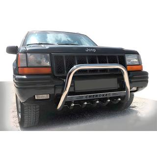 Bullbar WT004 (RVS) Jeep Grand Cherokee WJ 1999–2004 foto 1