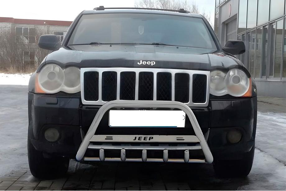 Jeep Grand Cherokee WK 2004–2010 Bullbar WT004 (RVS) Image