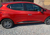 Renault Clio IV 2012–2019 Rechte deurlijsten (4 st., RVS) Zwart chroom foto 1