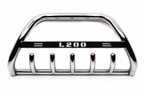 Mitsubishi L200 2015–2024 Bullbar WT004 (RVS) foto 1