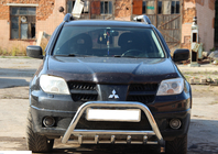 Mitsubishi Outlander 2001–2006 Bullbar WT003 (RVS) foto 1