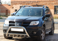 Mitsubishi Outlander 2001–2006 Bullbar WT003 (RVS) foto 3