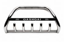 Nissan Qashqai 2007–2010 Bullbar WT004 (RVS) foto 2