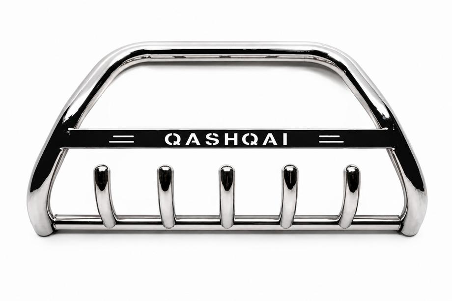 Nissan Qashqai 2014–2021 Bullbar WT004 (RVS) Image