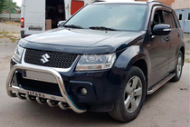 Suzuki Grand Vitara 2005–2017 Bullbar WT004 (RVS) foto 2
