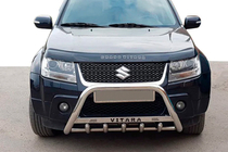 Suzuki Grand Vitara 2005–2017 Bullbar WT004 (RVS) foto 1