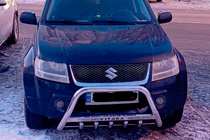 Suzuki Grand Vitara 2005–2017 Bullbar WT004 (RVS) foto 9