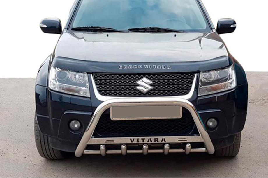 Suzuki Grand Vitara 2005–2017 Bullbar WT004 (RVS) Image