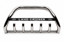 Toyota Land Cruiser Prado 150 2009–2023 Bullbar WT004 (RVS) foto 1