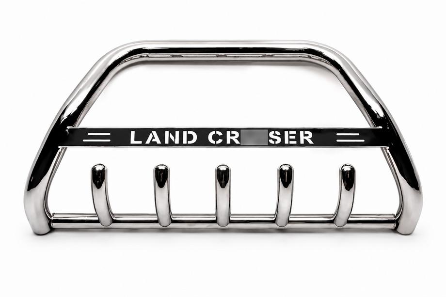 Toyota Land Cruiser Prado 150 2009–2023 Bullbar WT004 (RVS) Image