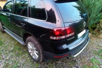 Volkswagen Touareg 2002–2010 Achterbeschermbeugel AK002 (2 stuks, RVS) foto 1