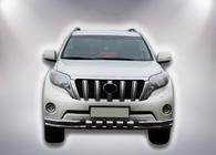 Toyota Land Cruiser Prado 150 2009–2023 RVS voorbumperbescherming F3-31 foto 2