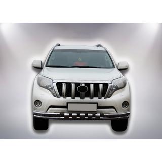 RVS voorbumperbescherming F3-31 Toyota Land Cruiser Prado 150 2009–2023 foto 2