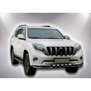 RVS voorbumperbescherming F3-31 Toyota Land Cruiser Prado 150 2009–2023 foto 3