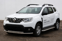 Dacia Duster 2018–2024 RVS frontbescherming F3-10 foto 1