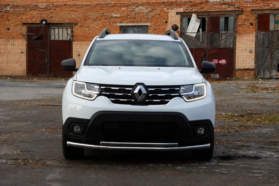 Renault Duster 2018–2024 RVS frontbescherming F3-10 Foto 2