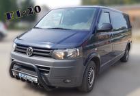 Volkswagen T5 2010–2015 Bullbar WT003 Black (RVS) foto 2