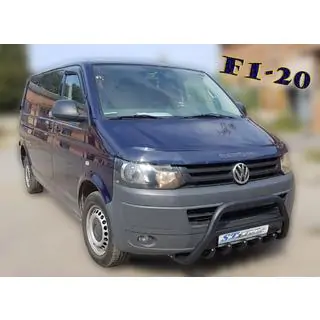 Bullbar WT003 Black (RVS) Volkswagen T5 2010–2015 foto 3