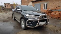 Toyota Hilux 2015– Voorbeschermbeugel F1-58 (RVS) foto 2