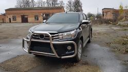 Toyota Hilux 2015– Voorbeschermbeugel F1-58 (RVS) foto 3