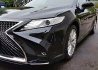 Toyota Camry 2017–2023 Lexus LS style bodykit (complete bumpers) foto 4