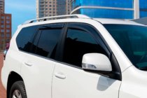 Toyota Land Cruiser Prado 120 2002–2009 Raamdeflectoren (4 stuks, HIC) foto 9
