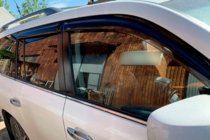 Lexus LX570/450d 2008–2022 Raamwindschermen 8 cm (set 4 stuks, HIC) foto 20