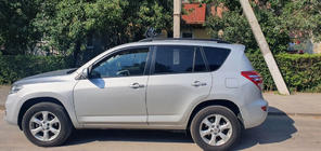 Toyota Rav 4 2006–2013 Dakrails Skyport (zwart) foto 3