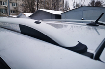 Toyota Rav 4 2006–2013 Dakrails Skyport (grijs) Korte wielbasis foto 5