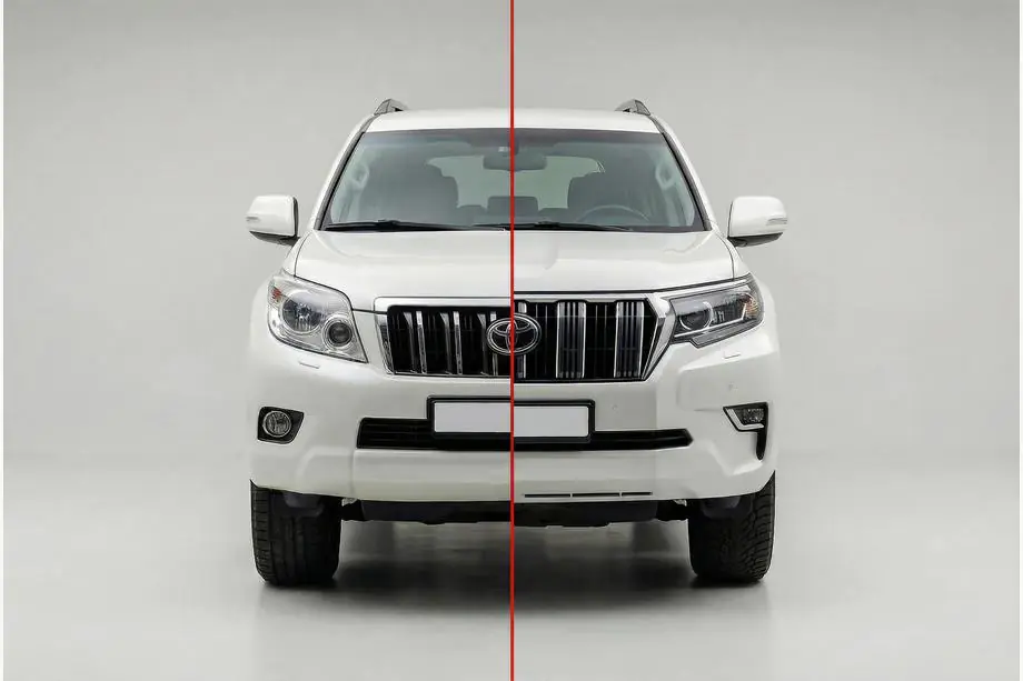 Toyota Land Cruiser Prado 150 2009–2023 Restyling ombouwset 2009-2016 naar 2017- (met Full LED-koplampen) Image