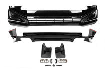 Toyota Land Cruiser Prado 150 2009–2023 Voor- en achterbumperlippen Modelista V1 (2017-) foto 3